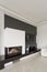 Modern design fireplace