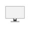 Modern Display Computer Screen Or Monitor Icon Isolated On White Background