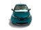 Modern electric car hatchback blue for travel trips 3D render on