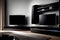 Modern Elegance A Realistic Snapshot of a Stylish TV Stand.AI Generated
