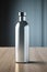 Modern Elegance: Sleek Unbranded Glass Bottle in Transparent Simplicity