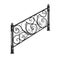 Modern elegant iron railings 2