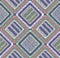 Modern embroidery geometric seamless pattern. Patchwork ornament