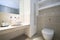 Modern en-suite bathroom