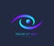 Modern Eye Logo Design Vector Template. Creative Icon Eye Vision Logotype concept. Colorful Eye Logo.