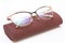 modern fashionable womens glasses for sight. frame and glass