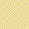 Modern geometric rhombus seamless pattern. Repetitive vector design in yellow and white