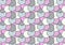 Modern geometric texture. Repeating hexagon sweet color abstract