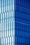 Modern Glass facade Blue color Exterior Architecture details