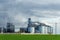 Modern Granary elevator and seed cleaning line