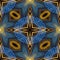 Modern greek geometric blurred radial motion seamless pattern. T