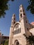 Modern Greek Orthodox convent in at Nablus in the West Bank, Israel, which lies a well of Jacob