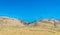 Modern green energy-saving technologies. Wind power station in the Mojave Desert in California