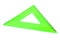 Modern green triangle