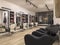 modern hairdressing salon interior