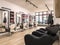modern hairdressing salon interior