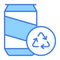 Modern handcrafted vector of recycling, ecological concept icon in premium style