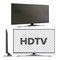 Modern Hdtv Lcd Led Screen Television Set Vector