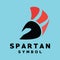 Modern Head Spartan Logo Design Inspiration