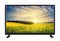 Modern high-definition TV with landscape with sunflowers on the