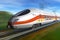 Modern high speed train