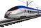 Modern high speed train