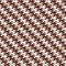 Modern houndstooth seamless pattern