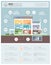 Modern house infographic