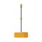 Modern household mop with a flat rectangular nozzle