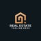 Modern inspirational real estate building logo concept for construction realty apartment