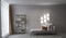 Modern interior background, template home  realistic  comfortable  elegance concept  3D render, 3D illustration