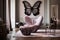 Modern Interior Design with Butterfly Chair