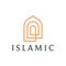 Modern Islamic Luxury Logo Template