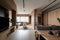 modern japanese interior with sleek lines and minimalist details