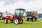 Modern knight crop sprayers at show