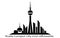 Modern Kuala Lumpur City Skyline Design,Kuala Lumpur skyline detailed silhouette. Vector illustration