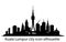 Modern Kuala Lumpur City Skyline Design,Kuala Lumpur skyline detailed silhouette. Vector illustration