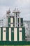 Modern large granary agro silos elevator on agro-processing
