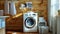 Modern Laundry Room with Stylish Organization