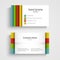 Modern light business card template