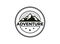Modern logo of mountain inspiration. Mountain logo design template. Adventure Logo
