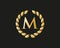 Modern M logo with Luxurious Concept. M Luxury Logo template in vector for Restaurant, Royalty, Boutique, Cafe, Hotel, Heraldic,
