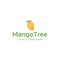 Modern MANGO TREE fresh fruits leaf logo design
