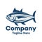 Modern Marine Tuna Fish and Fishing Logo