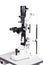 Modern medical equipment - ophthalmology operation surgical microscope isolated