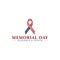 Modern Memorial Day United States Celebration Flag Background