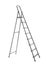 Modern metal stepladder isolated. Construction tool