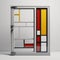 Modern Minimalist Aluminium Glazing Frame With Pop Art Inspired Design