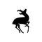 Modern And Minimalist Mouse Deer Logo