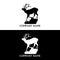 Modern And Minimalist Mouse Deer Logo
